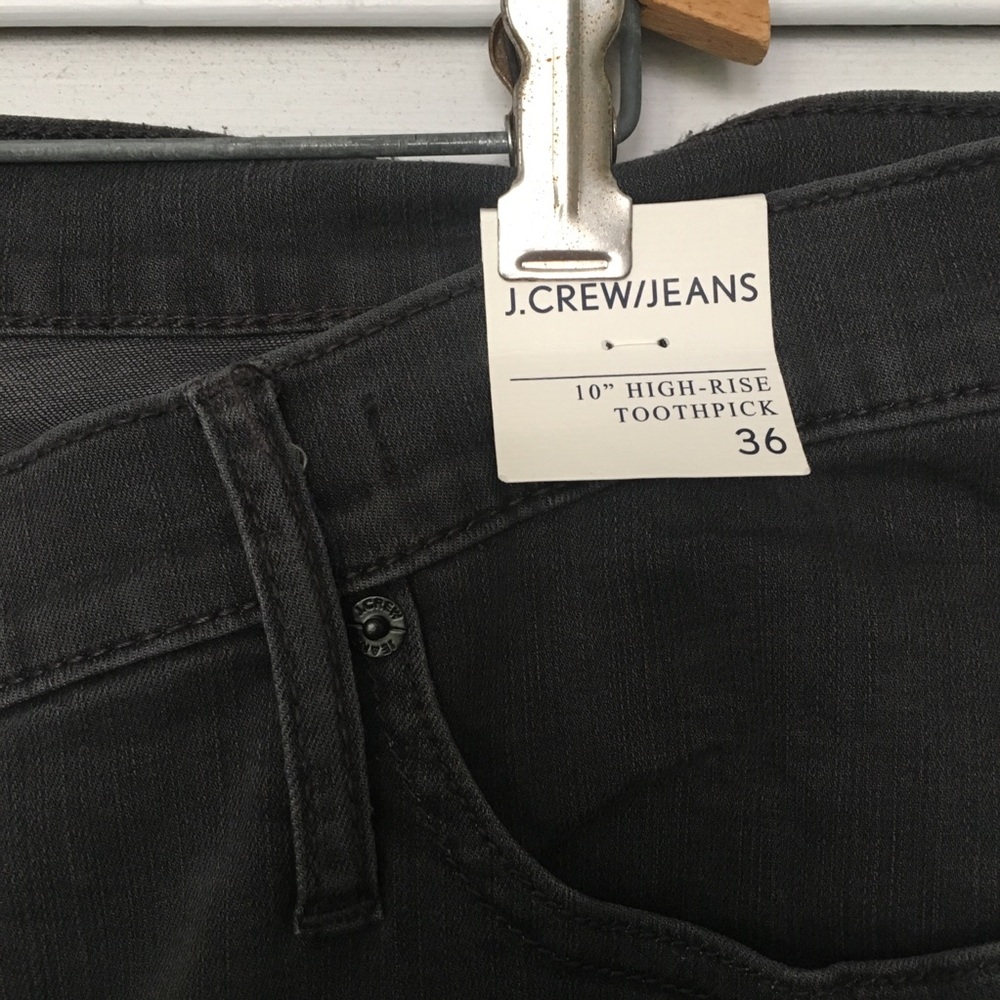 J. Crew High Rise Toothpick - Picture 2 of 4